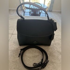 Coach Black Leather Emory Bag